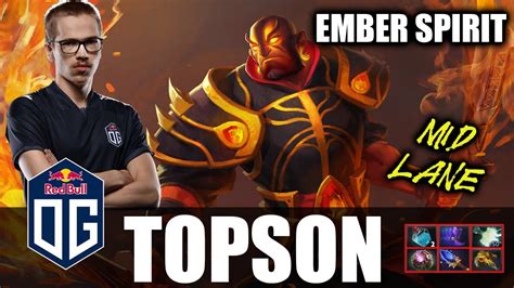 Topson EMBER SPIRIT Mid 7 28 Must Watch Dota 2 Pro Games Full