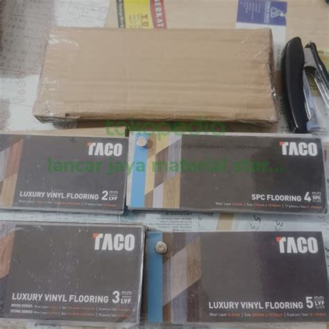 Jual Buruan Beli Paket Lengkap Katalog Vinyl Vinil Lantai Taco 2mm 3mm