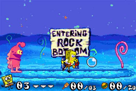 GBA SpongeBob SquarePants Battle For Bikini Bottom
