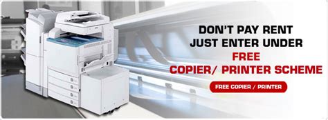 Rental Copier Scheme Free Printer In Mumbai By Cann Copier Services