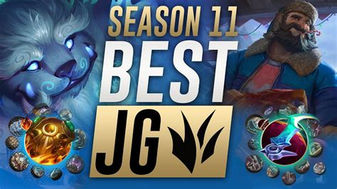 The Best Junglers For Season 11 With Mythic Items All Ranks Tier