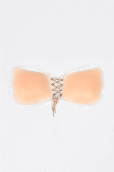 Push Up Silicone Bra In Nude Tobi US