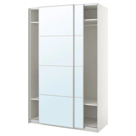 Шкаф-купе - IKEA PAX/AULI/ ПАКС/АУЛИ ИКЕА, 150x66x236 см, белый за ...