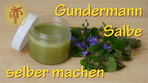 Gundermann Salbe Selber Machen Youtube