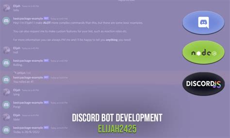 Create And Host A Custom Discord Bot For Your Servers By Elijah2425