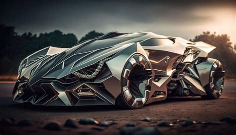 Premium Ai Image A Futuristic Car Made By The Company Lamborghini