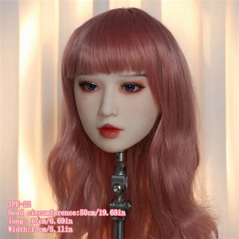 Sex Toys Pc Sex Doll Head Male Masturbator Channel Sex Doll Head With Realistic Facial