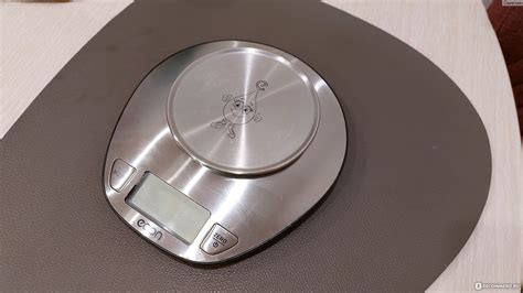 Весы кухонные ECON со съемной металлической чашей 1,8л, с функцией ...