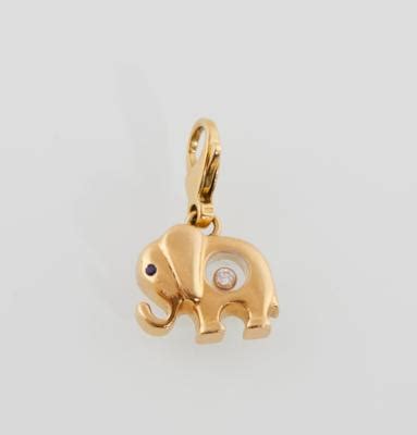 Chopard Happy Diamonds Anh Nger Elefant Erlesener Schmuck