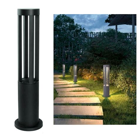 Lampione LED 12W Esterno IP65 Lampioncino Luce Giardino Cortile Viale