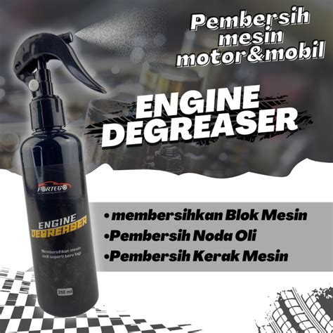 Engine Degreaser Fortego Cairan Pembersih Noda Oli Dan Kerak Mesin