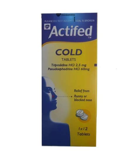 ACTIFED TABLET – GoMed