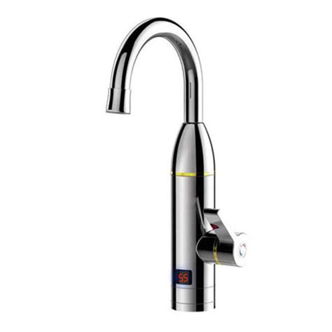 Stainless Steel Electric Water Heater Temperature Display Kitchen Tankless Instant Hot Water