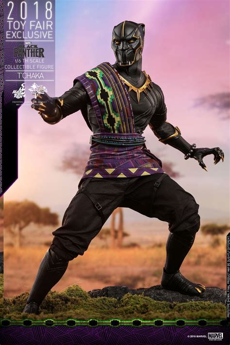 Hot Toys Reveals Regal King T Chaka Black Panther Figure Black Panther Marvel Black Panther
