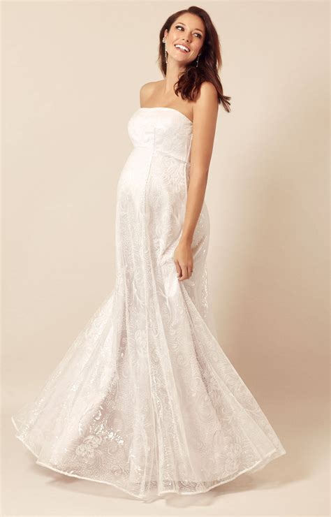 Strapless Maternity Wedding Dresses