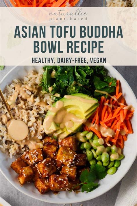 Asian Tofu Buddha Bowl Recipe Tofu Recipes Vegan Tofu Recipes