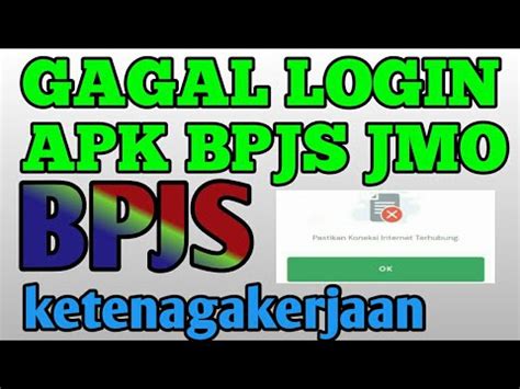 Solusi Gagal Login Apk Bpjs Jmo Mobile Bpjs Jmo Tidak Bisa Di Akses