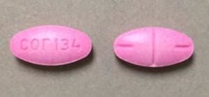 Cor 134 Pill Pink Oval Pill Identifier