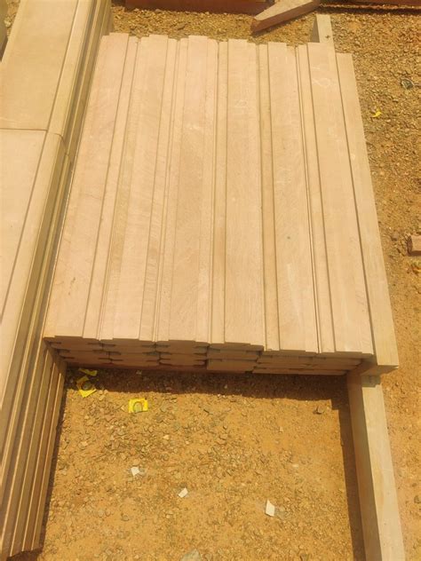 Matte Jodhpur Pink Sandstone Door Frame For Cladding Height Feet