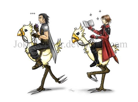 Chocobo Ride Ii By Jokulhaupar On Deviantart