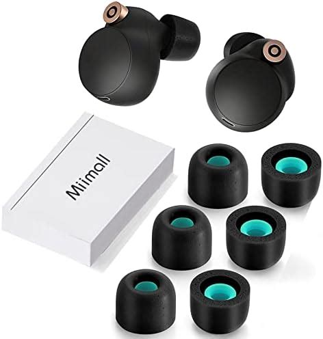 Amazon 3 Pairs Miimall Compatible For Sony WF 1000XM4 Ear Tips