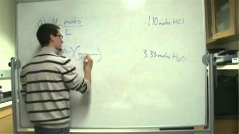 ChemTutor: Molarity, Molality, and Mole fraction - YouTube