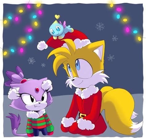 Tails The Fox And Blaze The Cat