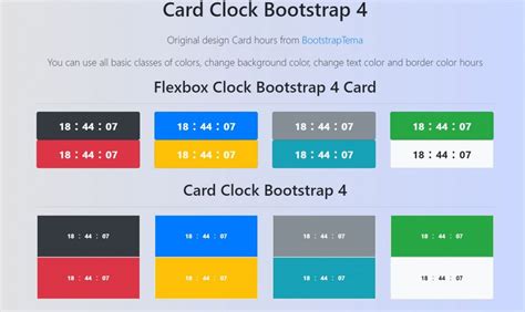 20 Bootstrap Clock Code Examples Onaircode