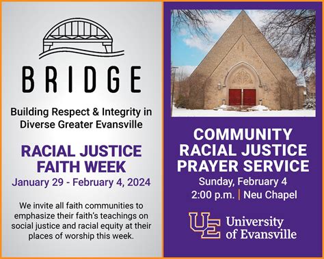 Racial Justice Faith Week – All Saints Catholic Parish Evansville
