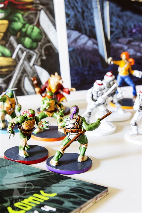 Painting Idws Teenage Mutant Ninja Turtles Minis — Gray Cat Games