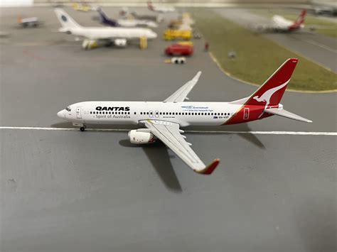 Gemini Jets 1400 Qantas Boeing 737 800 Vh Vxp Gjqfa520 Collectors