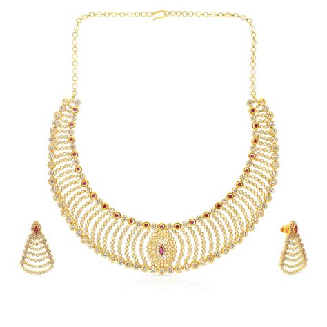 Uncut Diamond Necklace Sets Malabar Gold