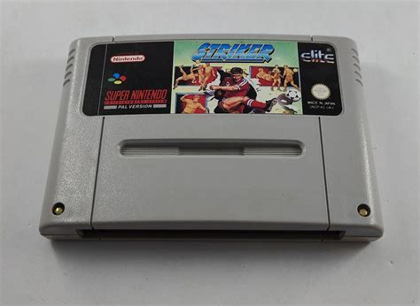 Buy Striker UK Super Nintendo Games At ConsoleMAD