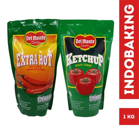Delmonte Sambal Sauce Extra Hot Chili Sauce Tomato Sauce Tomato Ketchup Pouch Kg Shopee