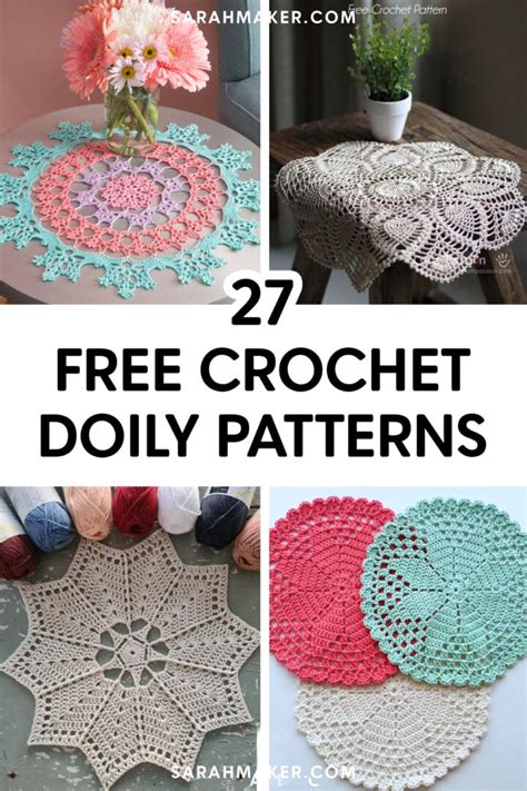 Crochet Doily Patterns Beginner To Advanced Sarah Maker