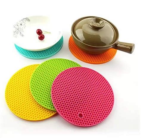 Round SILICA ANTI HOT HEAT RESISTANT MAT At Rs 30 Piece In Surat ID 2854224982962