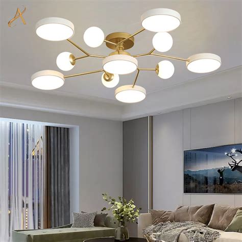 jual lampu ruang tamu nordik lampu gantung ruang tamu led sederhana