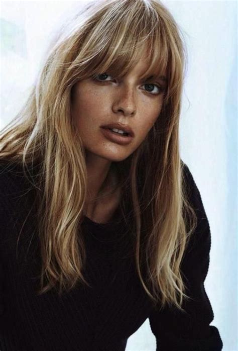 Blonde Hairstyles With Fringe Fringe Fringe Cut Pinterest Hair Style