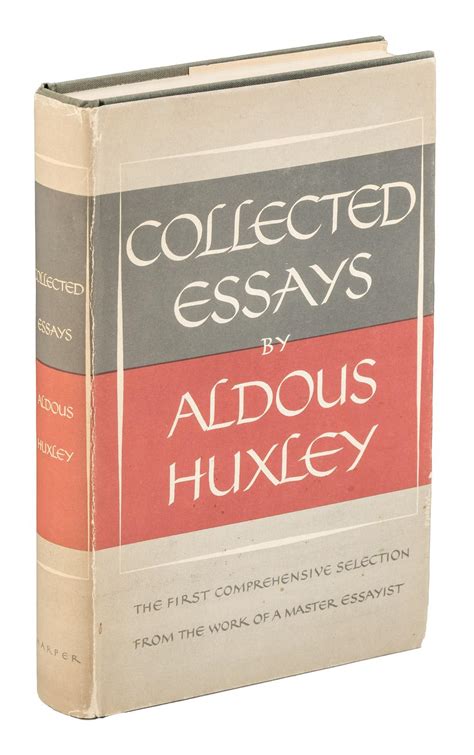 Aldous Huxley Research And Buy First Editions Limited Editions