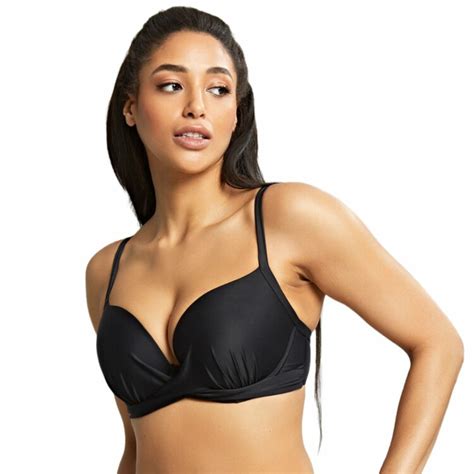 Plavky vrchní díl PANACHE SWIM SERENITY PLUNGE BIKINI NOIR Caresse