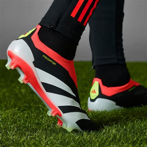 Adidas Predator Elite Laceless Firm Ground Football Boots Black Adidas Uae