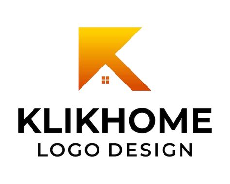 Premium Vector K Letter Monogram Click Cursor And Real Estate Logo Design