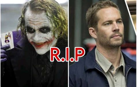 5 top actors who died while filming their last movies – Filasco News