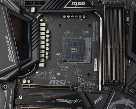 Msi Meg X Godlike Am Extended Atx Amd Motherboard Off