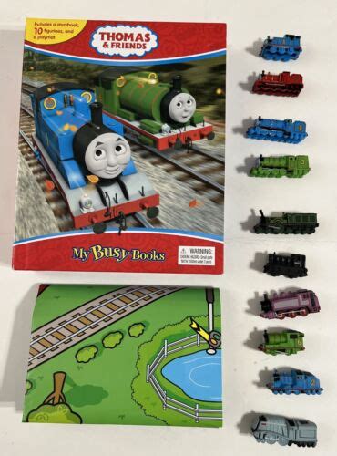 Thomas Friends My Busy Book With Storybook Figurines And