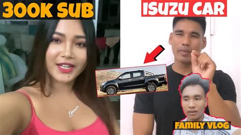 Gemsri Daimari 3 Lakh Sub James Bodo Vlog Isuzu Car Poor Vlog 50k Sub