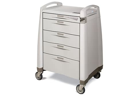 Capsa Healthcare Avalo 10 High Procedure Cart With Full Drawer Am10mc