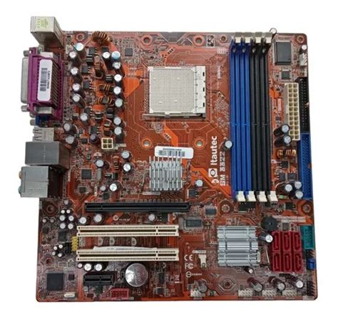 Placa M E Para Desktop Atx Amd Am Ddr Itautec Sm Parcelamento