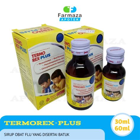 Jual Termorex Paracetamol Termorex Plus Shopee Indonesia