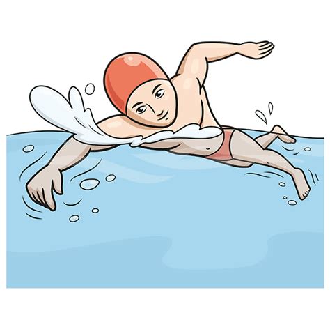 Draw A Swimmer - Drawing.rjuuc.edu.np